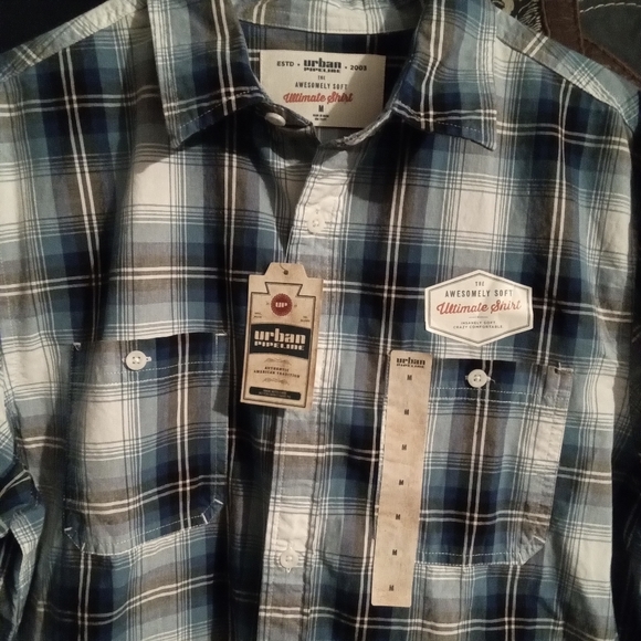 Urban Pipeline mens medium long sleeves shirt - Picture 9 of 9